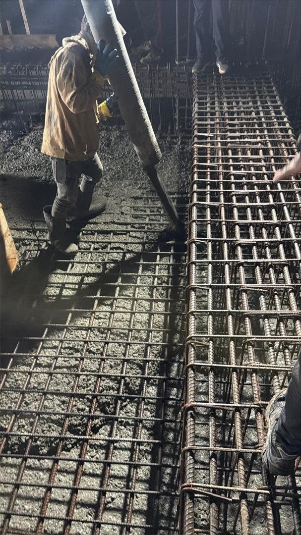 Concrete placement at Dream Big project